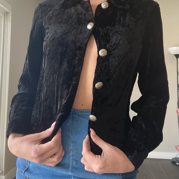 Velvet cardigan - Picture 2 of 2